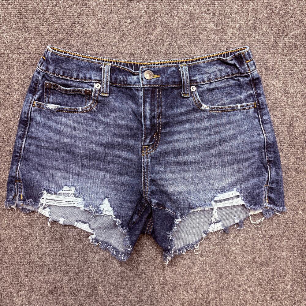 Aerie Daydream Distressed Denim Shorts Size S